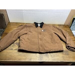 Vintage Carhartt J22 BRN Medium Regular Men's Arctic Quilt Jacket 2XL